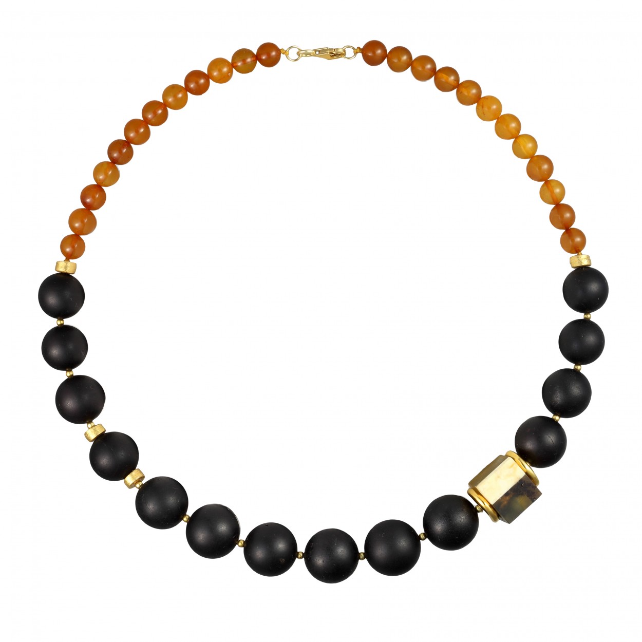  Dice Amber Necklace