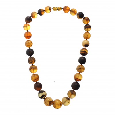  Morning Mist Amber Necklace