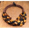  Warm Evening  Amber Necklace