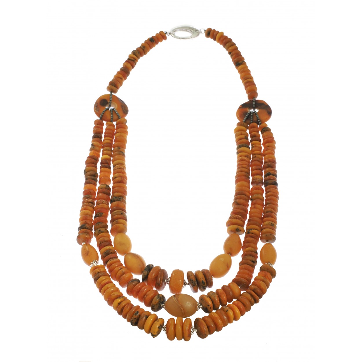  Ancient Tibetan  Amber Necklace