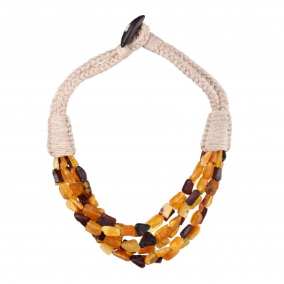  Summer Amber Necklace