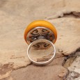  Sunny Almond Amber Ring